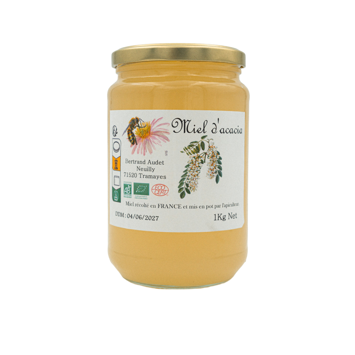 Miel d'Acacia BIO*