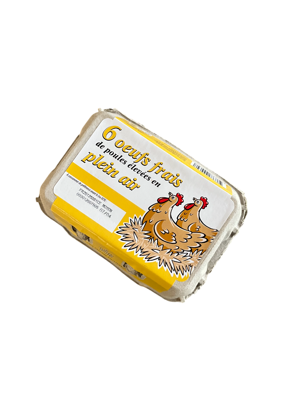 Oeufs x6